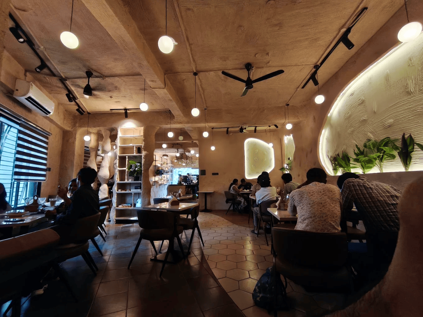 AFTR cafe dining area